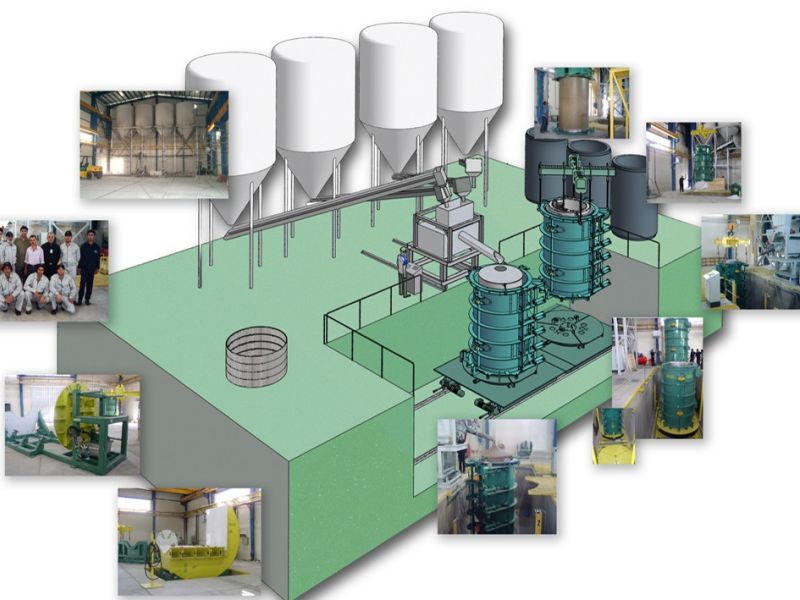 ÜBERSICHT Polymerbeton  Polymeranlage